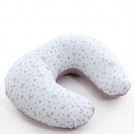 Rosa empoeirado Uzturre Bambi Nursing Pillow