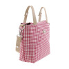 Bolso Talega Cambrass Vichy Rojo
