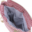 Bolso Talega Cambrass Vichy Rojo