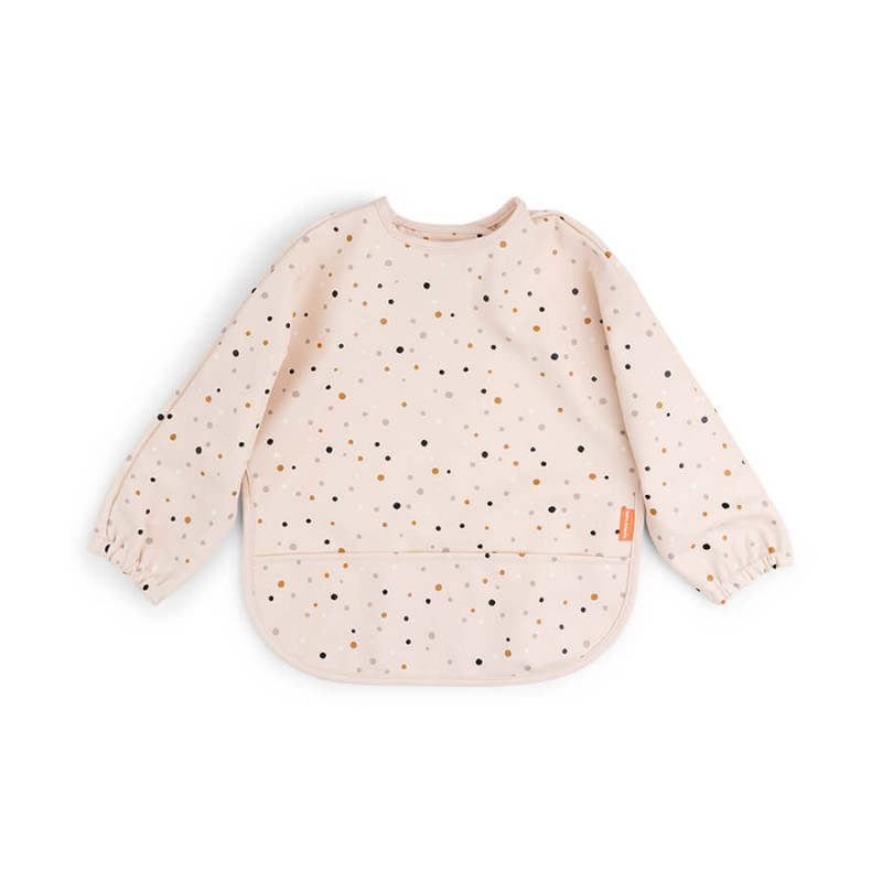 Blue Happy Dots DONE BY DEER Manga Bib