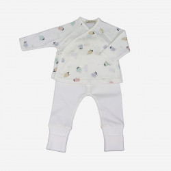 Conjunto Doublet & Gaiter Sonpetit PRADO-Algodão Orgânico