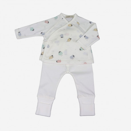 Conjunto Jubón y Polaina Sonpetit PRADO-Algodón organico