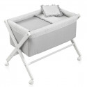 Minicuna Tijera Madera Liberty /Bco 55X87X74 Cm