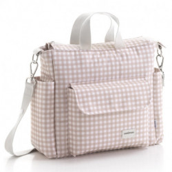 Bolso Cambrass Maternal Pack Abril Crepe 16X43X37 Cm