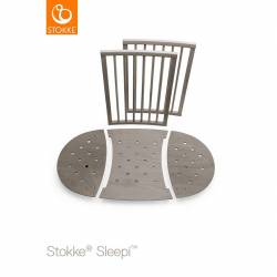 Sleepi Cuna Extensión de Stokke gris bruma