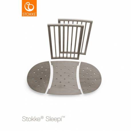 Sleepi Cuna Extensión de Stokke gris bruma