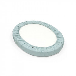 Sábana Bajera para Stokke Sleepi Mini V3 verde topos