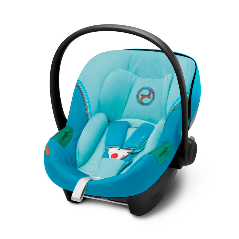 Cybex Aton S2 i-Size praia assento de carro azul