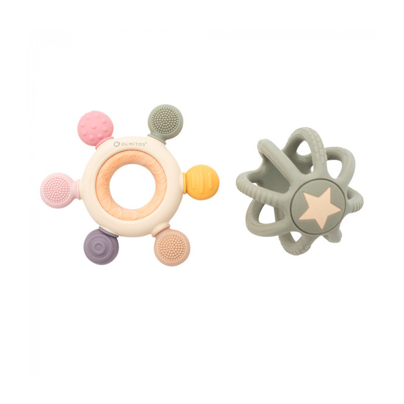 Mordedores Sensoriales Olmitos azul