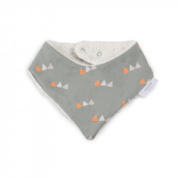 Bandana Bonjourbébé Monstera Monkey hunter green