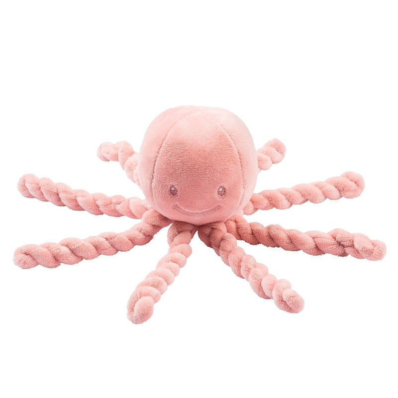 Peluche Nattou Pulpo Lapidou Old Pink