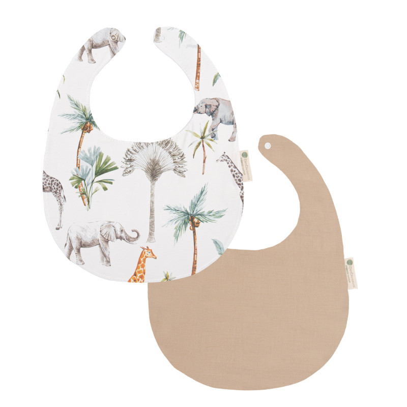 Pack 2 Bibs Bimbidreams África 20x25