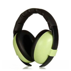 Fones de ouvido antirruído para bebês Banz verde
