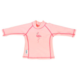 Camiseta de Protección Solar Manga Larga BtBox Flamingos