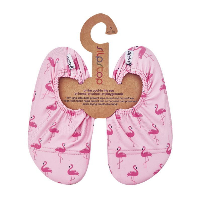 Zapatillas Antideslizantes para Niños SlipStop Flamingos