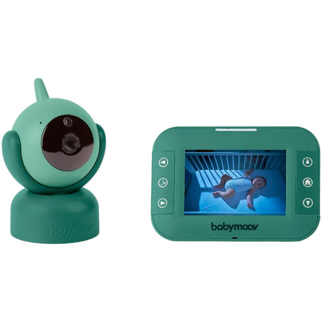 Monitor de bebé con cámara 360º Pantalla