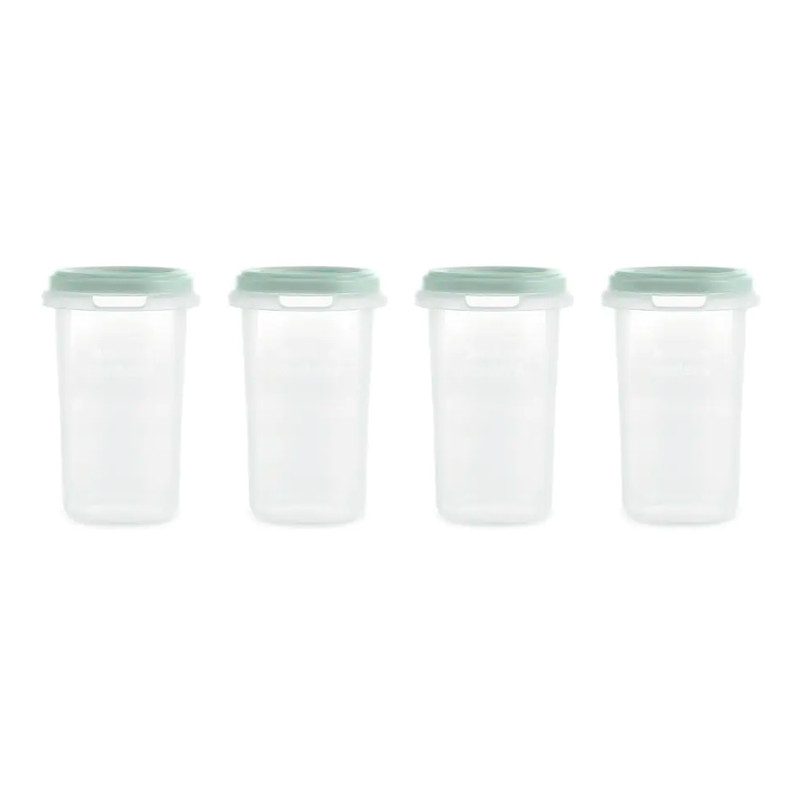 Set de 4 Herméticos Miniland 330ml