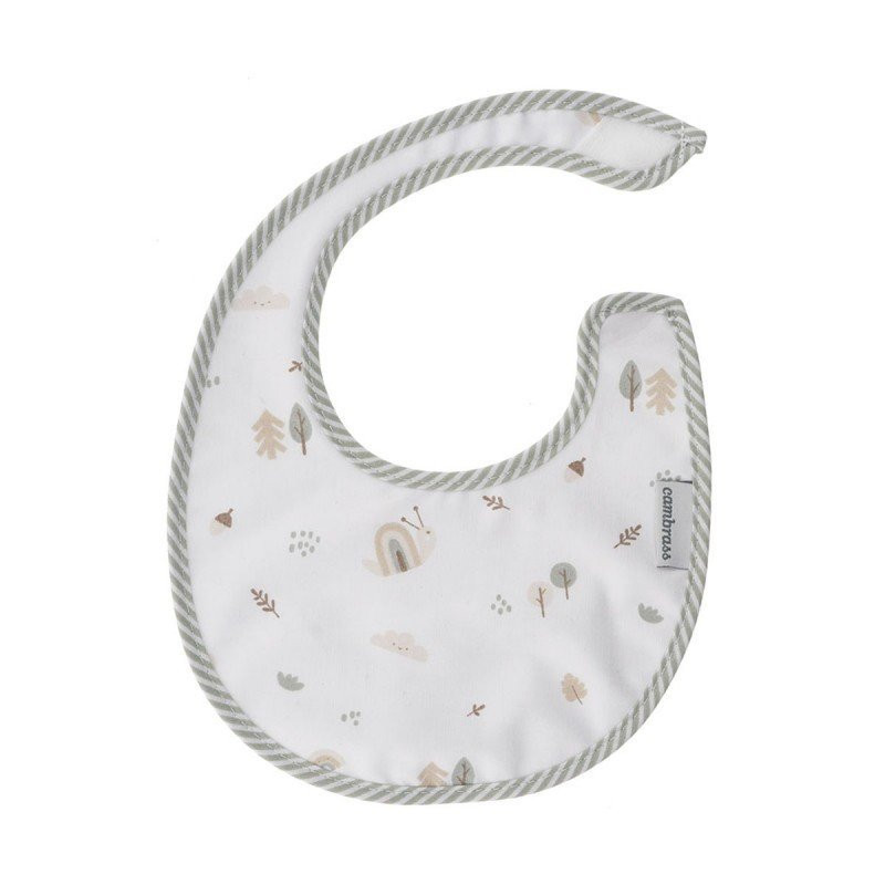 Babero Redondo con Velcro Cambrass Greeny