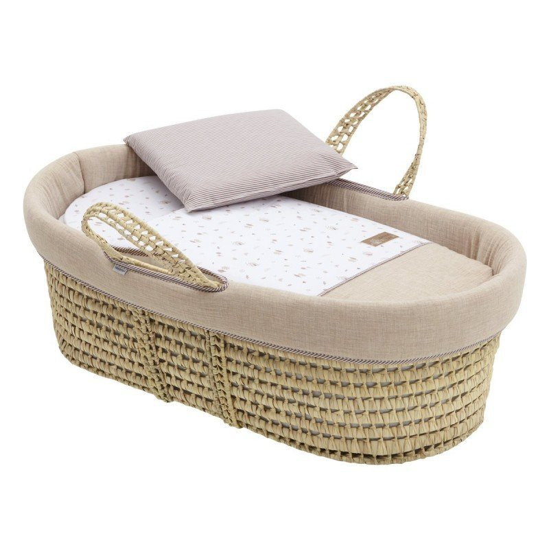 Palma Bassinet Acolchoado CAMBRASS Greeny