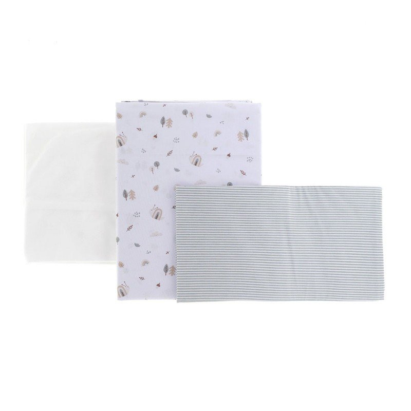 Sábanas de Minicuna Cambrass Greeny 3 Piezas
