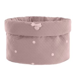 Cesta de Aseo para Bebé Uzturre Cuco rosa empolvado