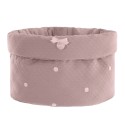 Cesta de Aseo para Bebé Uzturre Cuco rosa empolvado