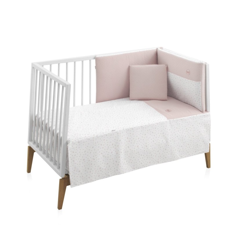 Conjunto de 2 Peças Colcha I-V CAMBRASS Berço Plumeti 60