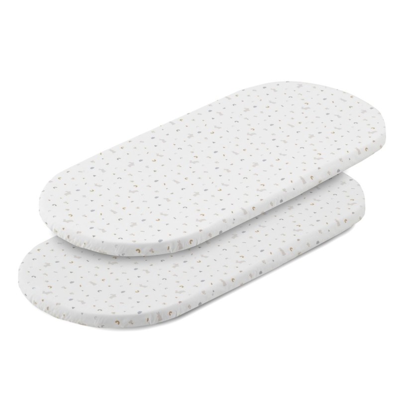 Parte inferior de CAMBRASS coelho Carrycot 2 pcs