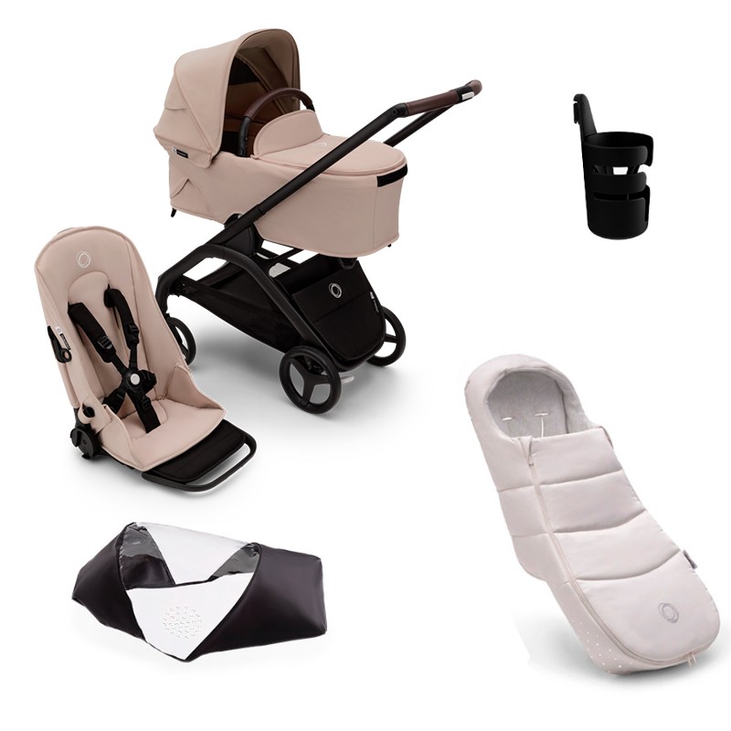 Bugaboo Pacote de Inverno Taupe Dragonfly Must-Have