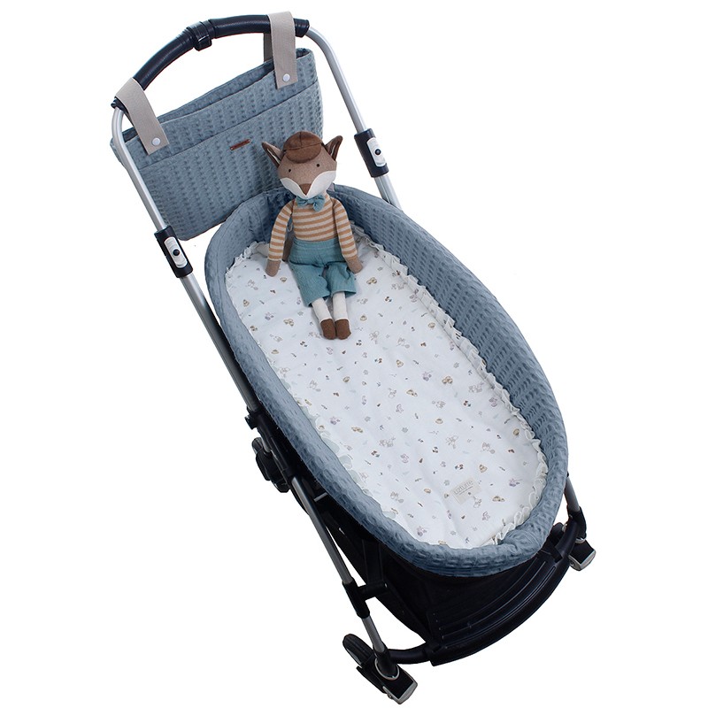 Uzturre Bassinet Interno e Folha Musselina Benjamin