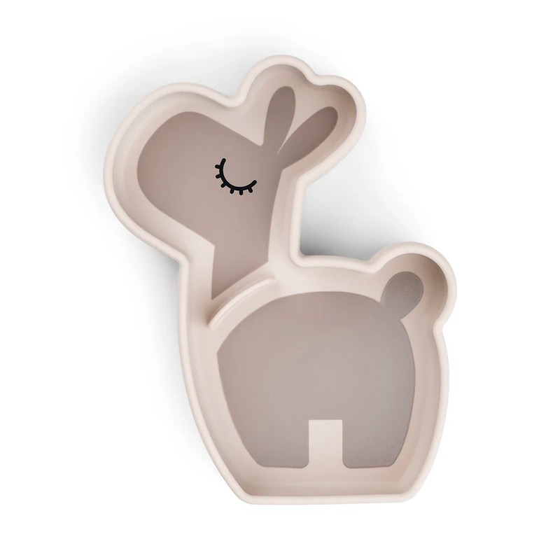 Done By Deer Plato de Silicona para Snacks Lalee