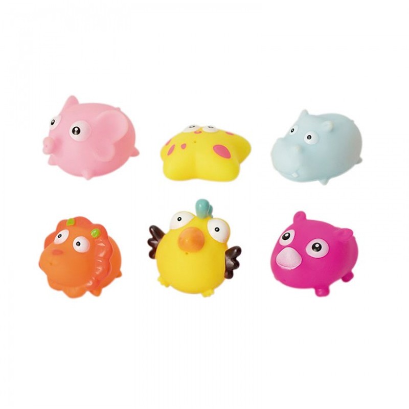 Set de 6 Juguetes de Baño Olmitos Animales