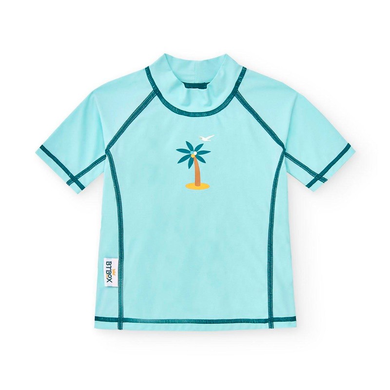 Camiseta de Protección Solar Manga Corta BtBox Palm Beach