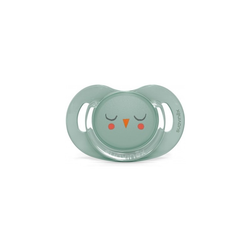 Suavinex Chupete Fisiológico Owl 6-18m Verde