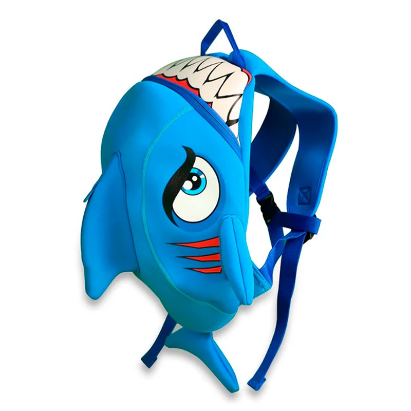 Mochila infantil Blue Shark Crazy Safety