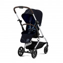 Cybex Carrinho de bebê Eezy S Twist Plus 2 prata azul oceano
