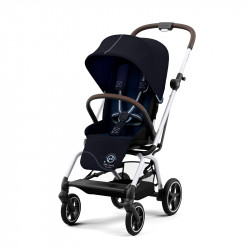 Cybex Carrinho de bebê Eezy S Twist Plus 2 prata azul oceano