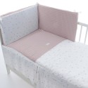 Colcha y Protector de Cuna 60 Uzturre Clea rosa