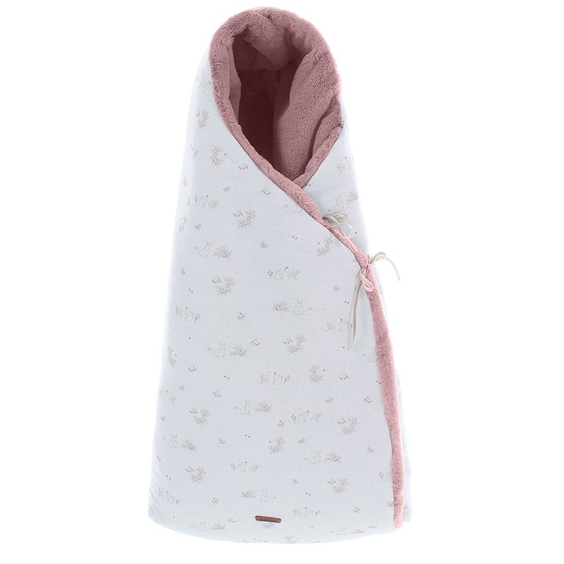 Saco Capazo Cruzado Uzturre Telma Interior Mouton azul