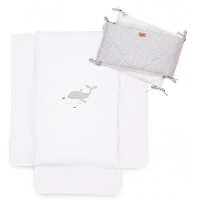 Pacote Bonjourbebe Pacific Crib Essentials