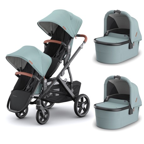 Cochecito Gemelar Uppababy Vista V3 kenzi