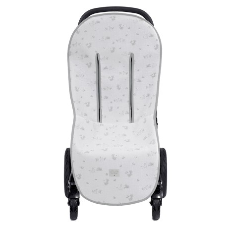 Uzturre Telma Colchoneta para Silla de Paseo gris