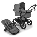 Carrinho de Bebê BUGABOO Fox 5 Renew Moon Cinza