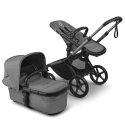 Carrinho de Bebê BUGABOO Fox 5 Renew Moon Cinza