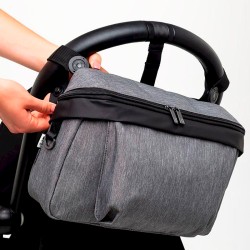 Bolsa organizadora Nikidom cinza mesclado