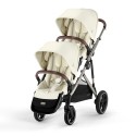 Cochecito Cybex e Gazelle S para Hermanos seashell beige