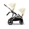 Cochecito Cybex e Gazelle S para Hermanos seashell beige