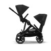 Gazelle CYBEX S moon black Carrinho de Bebê Twin