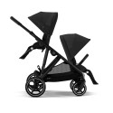 Gazelle CYBEX S moon black Carrinho de Bebê Twin