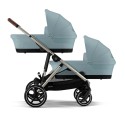Cochecito Gemelar Cybex Gazelle S stormy blue